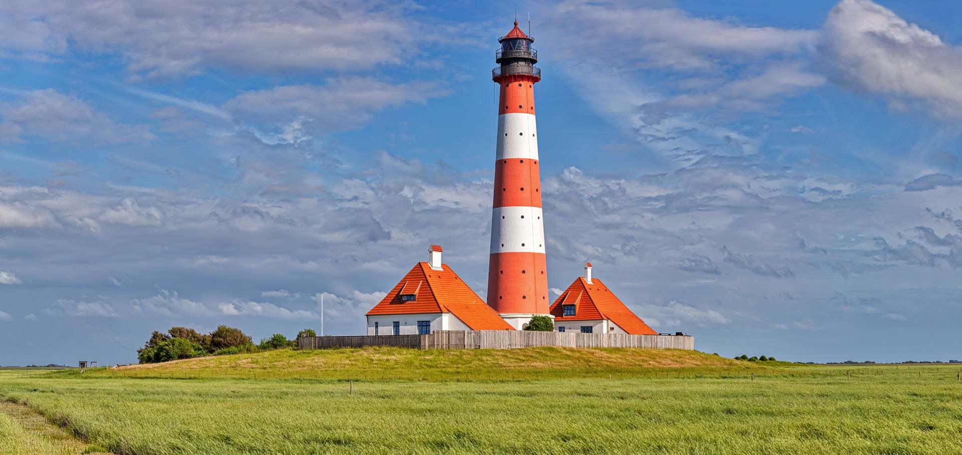 Leuchtturm Westerheversand, Halbinsel Eiderstedt, Nordsee, Schleswig-Holstein, Deutschland Leuchtturm Westerheversand, Halbinsel Eiderstedt, Nordsee, Schleswig-Holstein, Deutschland