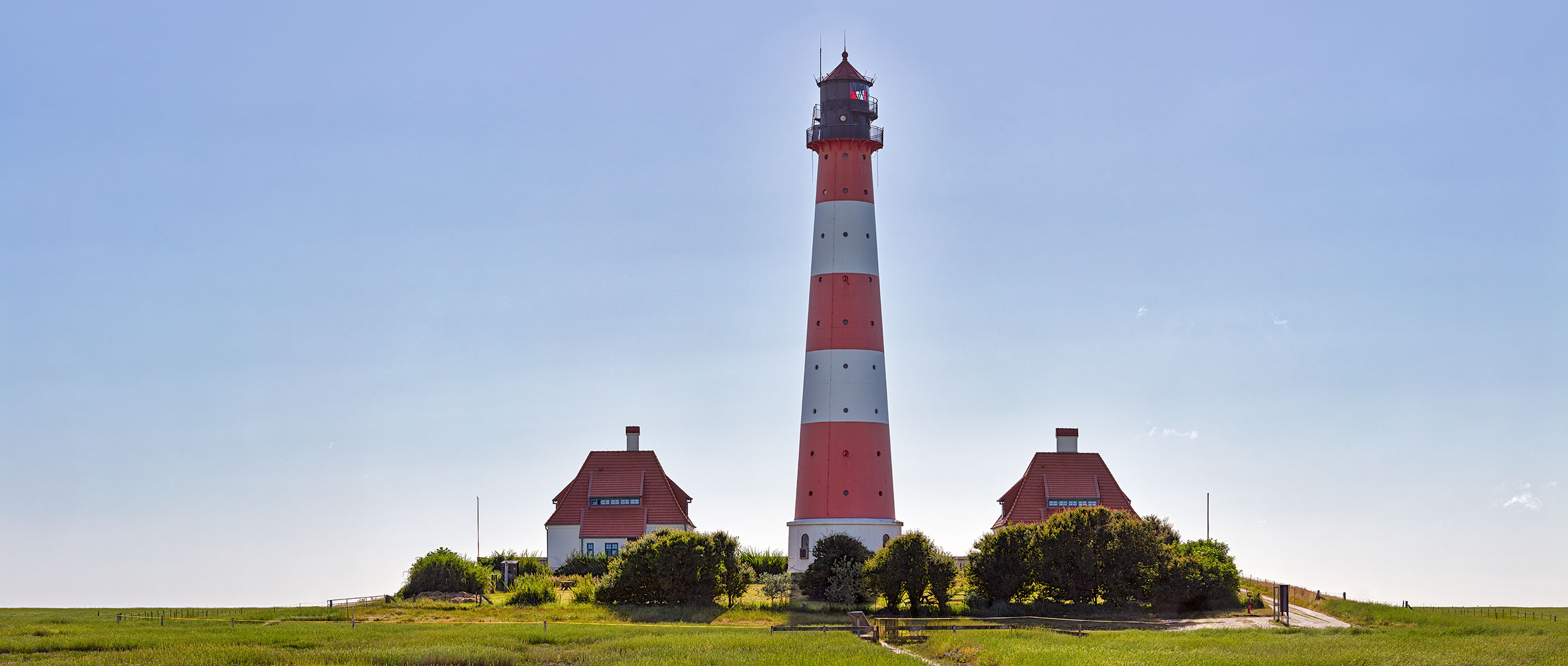 Leuchtturm Westerheversand, Halbinsel Eiderstedt, Nordsee, Schleswig-Holstein, Deutschland Leuchtturm Westerheversand, Halbinsel Eiderstedt, Nordsee, Schleswig-Holstein, Deutschland